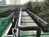 Clarificador DAF de Agua Residual Industrial con Flotación por Aire, Clarificador Lamelar, Filtro Multimedios de 1m³ a 1000m³