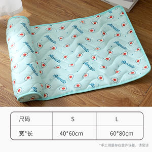 Alfombra de hielo para mascotas, alfombra refrescante, nido para perros, alfombra refrescante de verano para gatos, alfombra para dormir, alfombra de seda helada refrescante - Product Image 6