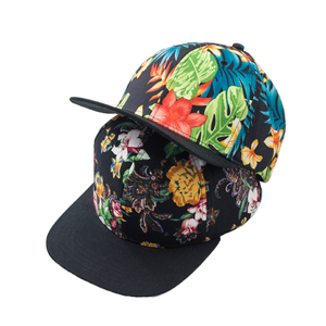 Casquette Snapback Unisexe Personnalisée en Polyester à Visière Plate, Imprimée par Sublimation, pour l'Extérieur, Modèle OEM Tendance - Product Image 1