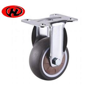 Cama de bebé <span class=keywords><strong>Mini</strong></span> TPR <span class=keywords><strong>Ruedas</strong></span> 1 "1,25" 1,5 "Rueda giratoria TPE de 2 pulgadas - Product Image 6