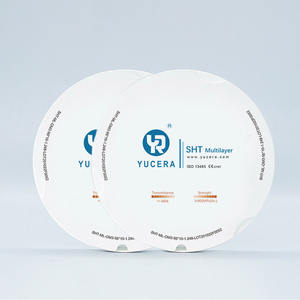 Yucera SHT multilapis kekuatan tinggi multilapis blok zirkonia untuk mahkota gigi dan implan buatan Tiongkok blok zirkonia - Product Image 4