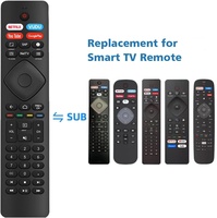 Control Remoto Universal NH800UP de Repuesto para Televisores Inteligentes Android LED LCD 4K 43PFL5766 50PFL5604 65PFL5504 65PFL5604 75PFL5704 y Más