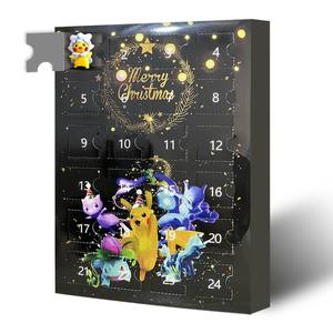 Caja Sorpresa Navideña de PokémonE, <span class=keywords><strong>Calendario</strong></span> de Adviento Navideño con 24 Piezas, Éxito de Ventas en Temu - Product Image 2
