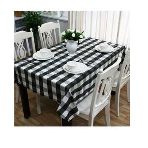 Linge de table en coton biologique certifié, 1 pièce, qualité populaire, noir, à rayures, en coton, hiver - Product Image 1