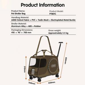 Carrito <span class=keywords><strong>para</strong></span> Mascotas, <span class=keywords><strong>Perros</strong></span> y Gatos, Plegable <span class=keywords><strong>para</strong></span> Uso en Exteriores, Bolsa de Transporte <span class=keywords><strong>para</strong></span> Mascotas, Bolso de Hombro <span class=keywords><strong>para</strong></span> Gatitos, Bolso de Mano <span class=keywords><strong>para</strong></span> <span class=keywords><strong>Perros</strong></span> - Product Image 3