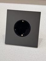 Prise murale double européenne (française/allemande) 16A moderne avec USB-C, 86 250V, interrupteur à bascule, pour maison/villa, cadre en acier inoxydable, or/blanc/noir