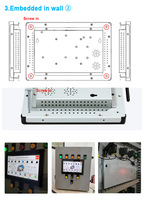 Tableta Integrada RK3399 Android 8.1/10 de 10 Pulgadas con Pantalla Táctil Capacitiva IPS para Control Industrial de Calderas/Bombas de Calor