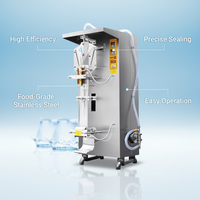 Machine d'emballage automatique de sachets d'eau pure de qualité alimentaire avec scellage robuste pour l'emballage de boissons liquides en sachet – Idéale pour les entreprises