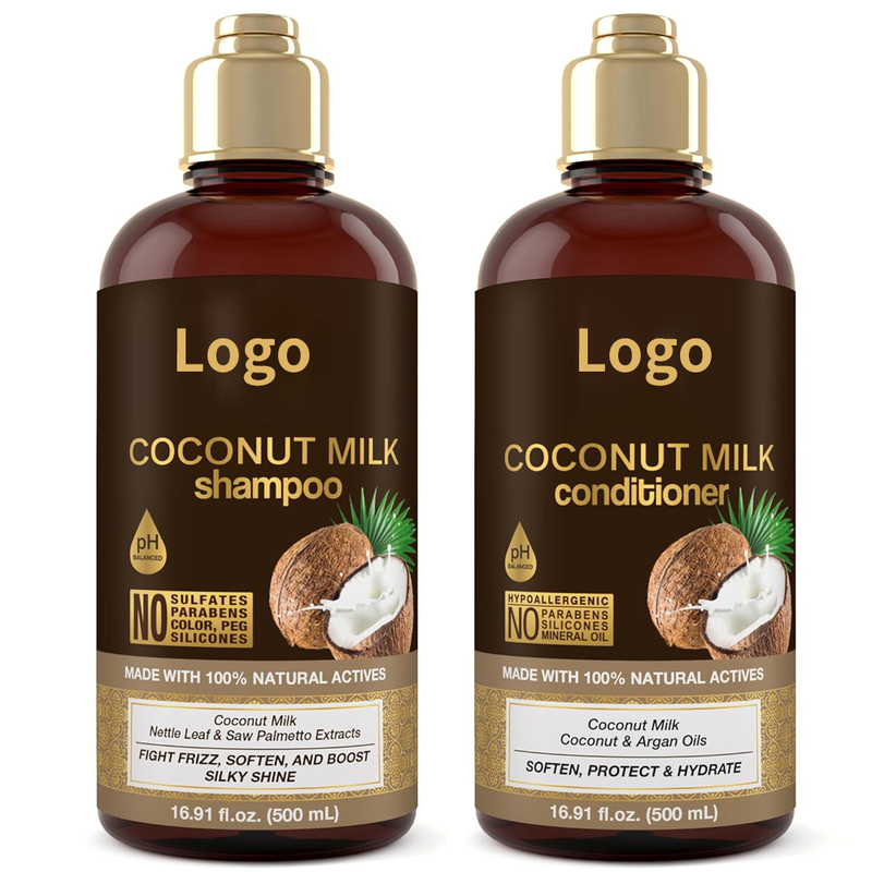 Hair Care Set Shampoo and Oil