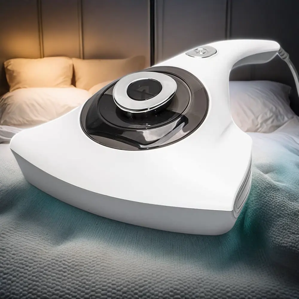 Yatak elektrikli süpürge ışık ve yüksek ısıtma teknolojisi ile UV-C toz Mite sökücü