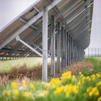 XGY Marke Tianjin Aluminium Solarmodul-Montageschienen Photovoltaik-Halterung Feuerverzinkte Solar-Mittelklemme