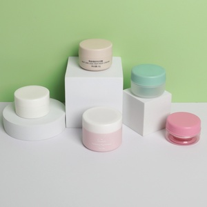 Pots cosmétiques en plastique vides de 5g, 10g, 15g, 20g, 30g, 50g pour gommage capillaire, baume à lèvres, beurre corporel et crèmes - Product Image 2