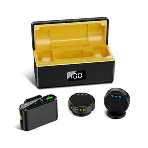 M9 Ultra micrófono 2,4G micrófono inalámbrico con reducción de ruido de 30-60m para grabación de video entrevista micrófono laepl magnético - Product Image 3