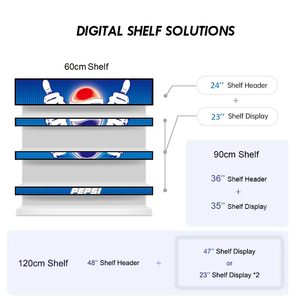 HONGNUO Pantalla <span class=keywords><strong>de</strong></span> Barra Estirada <span class=keywords><strong>de</strong></span> 19.4 Pulgadas <span class=keywords><strong>de</strong></span> Alto Brillo, Compatible con Múltiples Formatos, Reproductor <span class=keywords><strong>de</strong></span> Video <span class=keywords><strong>MP4</strong></span> AVI MP3, Pantalla LCD con Sistema Android - Product Image 5