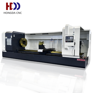 Tour à tarauder les trous de grande diamètre entièrement automatique de Chine, modèle QK1322 QK1335, avec porte-outils à 4 postes GSK - Product Image 2