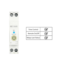 Interruptor de Circuito Inteligente WiFi de 63A 1P+N, Montaje en Riel, Medidor de Energía, Monitoreo de kWh, Protección Contra Sobrecargas, Certificado Li CE, Compatible con Tuya Smart Life