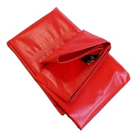 Bâche en rouleau PE 200 g/m² personnalisable, imperméable, anti-UV, résistante aux déchirures, laminée, tissée, pour abri temporaire industriel