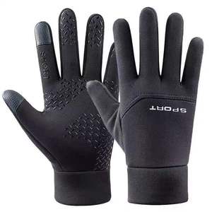 Gants de <span class=keywords><strong>ski</strong></span> pour femmes et hommes, doublure thermique, écran tactile, gants d'hiver pour le cyclisme, la course à pied, la randonnée, la conduite, la marche - Product Image 1
