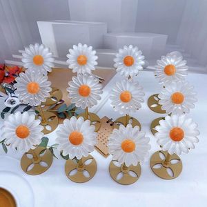 Venta al por Mayor de Adornos de Cristal de Selenita de Alta Calidad, Girasoles de Cristal, Gemas, Feng Shui, para Decoración y Sanación - Product Image 1
