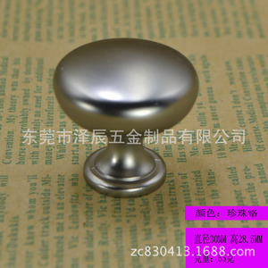 Cabinet <b>Door</b> <b>Knob</b> Zinc Alloy Round <b>Black</b> Gold Dark Chrome Traditional Durable Handle - Product Image 5