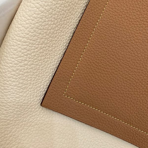 DABOO sac fourre-tout personnalisé bicolore sacs en cuir véritable sacs à main pour femmes sac à bandoulière de luxe femmes sacs à main de créateur - Product Image 6