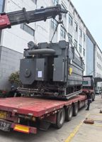 NOUVEAU Refroidisseur à absorption d'eau chaude à COP élevé, machine de réfrigération LiBr, système de refroidissement de quartier, équipement CVC commercial 1200 kW