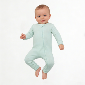 Pijama de Bambú para Bebé HONGBO, Pijama con Cierre de Bambú, Ropa Personalizada para Bebé Recién Nacido, Ropa de Otoño para Niños de Bambú - Product Image 2