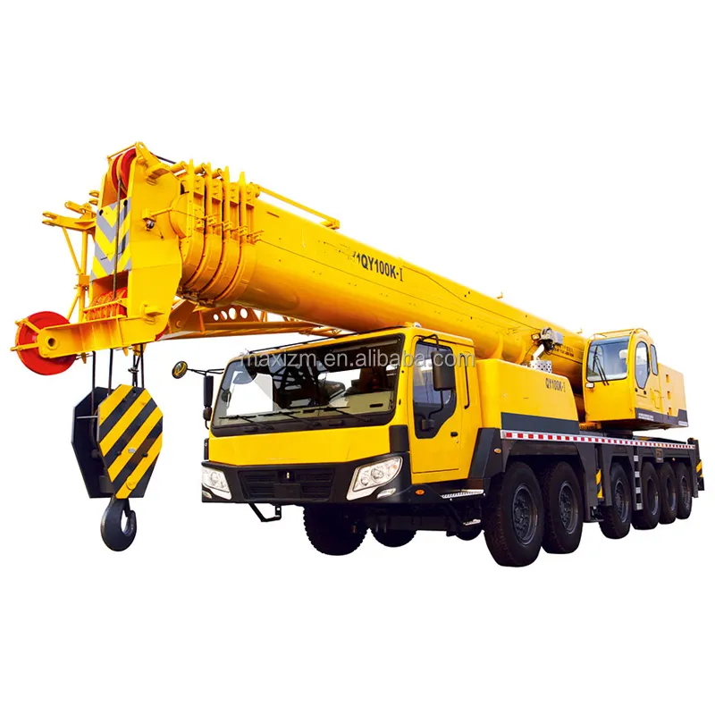 Thương hiệu mới 100ton cần cẩu di động qy100k trong kho để bán