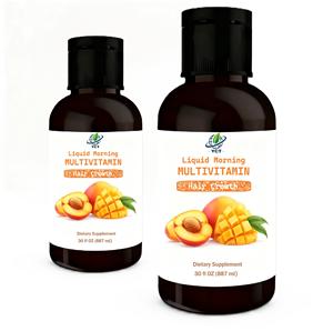 Gusto personalizzato multivitaminico liquido integratore vitaminico per capelli senza zucchero promozione sviluppo di capelli multivitaminico liquido di crescita - Product Image 2