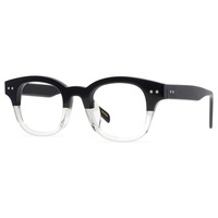 Lunettes rétro à grandes montures pour hommes, verres à monture épaisse en acétate, européen et américain, tendance