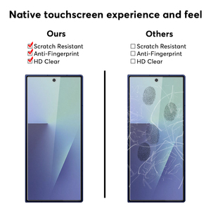 กระจกเทมเปอร์แบนไร้ฟองป้องกันลายนิ้วมือ2.5D สำหรับ Samsung อุปกรณ์ป้องกันหน้าจอสำหรับ Samsung Z Fold <span class=keywords><strong>8</strong></span> - Product Image 4