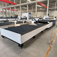 Machine de découpe laser à fibre automatique 4015 pour les petites entreprises, prend en charge les formats AI BMP PLT pour le métal, provenant d'un fabricant chinois