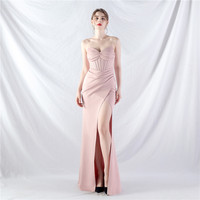 31888-S # Nouvelle industrie lourde Court Fishbone Vest Waist High-end Small Vertical Tail Fat Lady Dress Plus Size Dress Super Size