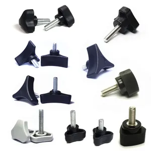Factory Hot Spot Black Stainless Steel PP Triangle Furniture Handle Hardware Fittings