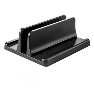Soporte Vertical de Plástico para Computadora Portátil, Económico, con Ranuras Individuales, Dobles o Triples, Ahorra Espacio en el Escritorio - Product Image 3