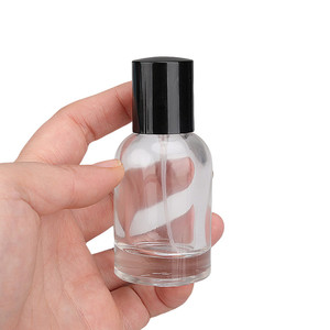 Bouteilles de parfum à étiquette personnalisée Offre Spéciale <span class=keywords><strong>Labo</strong></span> rondes de 30ml 50ml 100 ml vaporisateur de parfum en verre unique avec couvercle en argent - Product Image 4