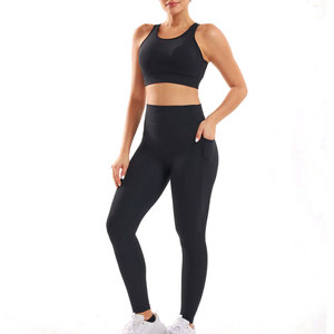 <b>Top</b> Trendy 2026 Women Set Wholesale Design Women Fitness Yoga Sets Women Fitness Wear High Quality Bra And Lagging Yoga Set - Product Image 1