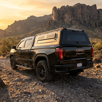 Capot rigide en aluminium pour pick-up, compatible avec Toyota Tacoma, GMC Sierra 1500, Hilux
