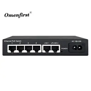 Hot Selling 10/100 Mbps Ethernet Switch Poe 4 Port Industrial Poe Switch