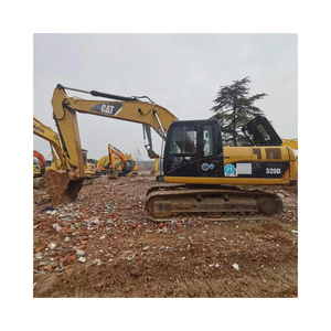 Excavatrice sur chenilles d'occasion de haute qualité du Japon, modèles 320D, 320DL, 320D2, 320E, poids opérationnel vingt tonnes, avec moteur Cat, pompe, moteur, engrenage et groupe de transmission, en vente - Product Image 2