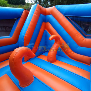 Castillo inflable con tobogán en forma de pulpo, brincolín inflable para niños, casa de brinco comercial para exteriores. - Product Image 5