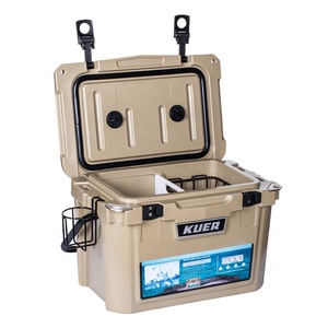 Waterproof Eco-Friendly Securely Sealed Cooler Box 20qt Durable Outdoor Insulated Cooler Box Ice Fish Beer Cooler Box