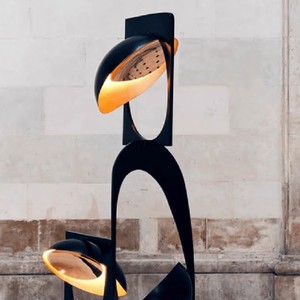 Italian Designer Floor Lamp T912 LED Changeable <b>Color</b> High Brightness Switch Control 2-Year Warranty Premium Light Luxury - Product Image 2
