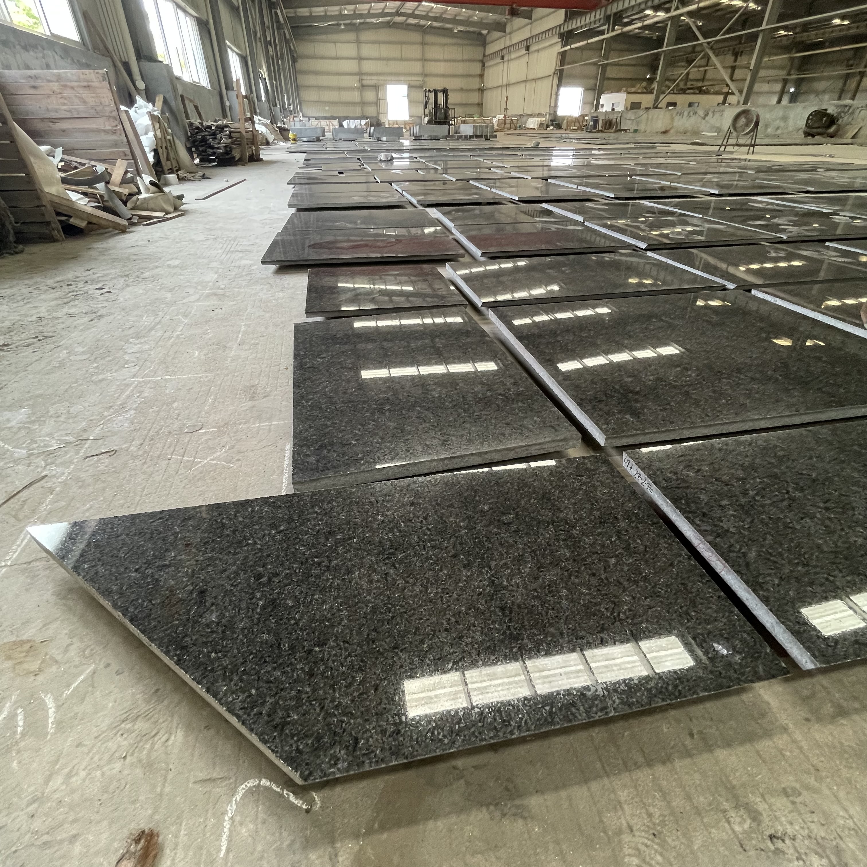 black and white granite