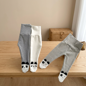Calcetines de Bebé de Algodón 100% de Longitud Completa con Punta Reforzada, Hechos en Taiwán, Grosor Estándar, Calcetines Tejidos Cálidos para Bebés - Product Image 1