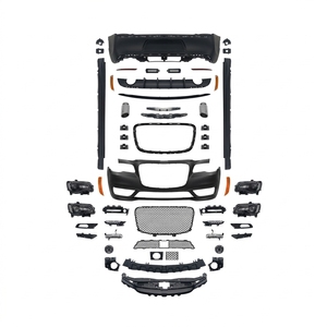 Paraurti Anteriore e Posteriore per <span class=keywords><strong>Chrysler</strong></span> <span class=keywords><strong>300C</strong></span> 2012-2014, Aggiornamento Stile 300S SRT 2016-2024, Kit Carrozzeria con Diffusore - Product Image 2