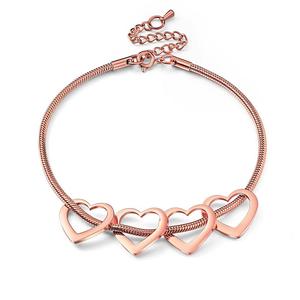 Pulsera de Acero Inoxidable con Nombres de Familia Personalizados, Pulsera con Múltiples Corazones para el Día de la Madre con Nombres de Niños Personalizados - Product Image 2