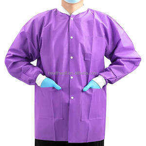 Seragam rumah sakit <span class=keywords><strong>SMS</strong></span> sekali pakai, jaket <span class=keywords><strong>Lab</strong></span> gigi mantel <span class=keywords><strong>Lab</strong></span> sekali pakai - Product Image 5