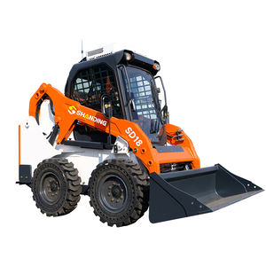 Мини-погрузчик с двигателем, одобренный EPA, мини-погрузчик с бортовым поворотом, 0,6 тонны, полный привод 4x4, бензиновый двигатель, высокая эффективность - Product Image 6