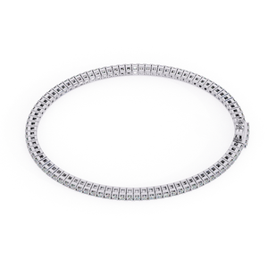 Pulsera de Plata para Mujer, Diseño Elegante y Minimalista, Superficie Brillante, Joyería para Uso Diario, Regalo de Boda - Product Image 5